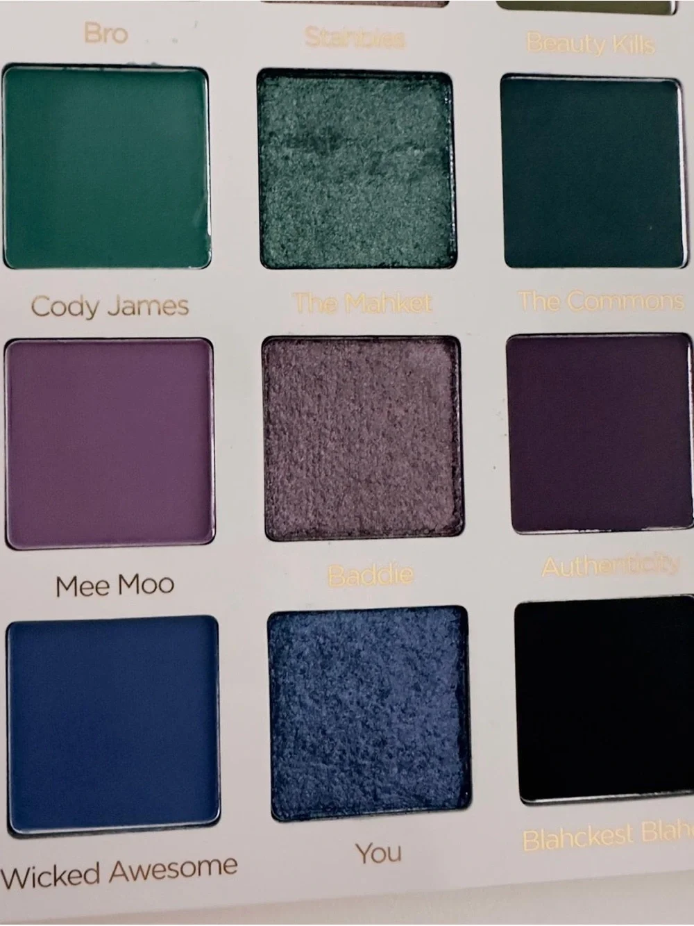 NWT Glamlite x Mikayla Paht Two 30 Color Palette